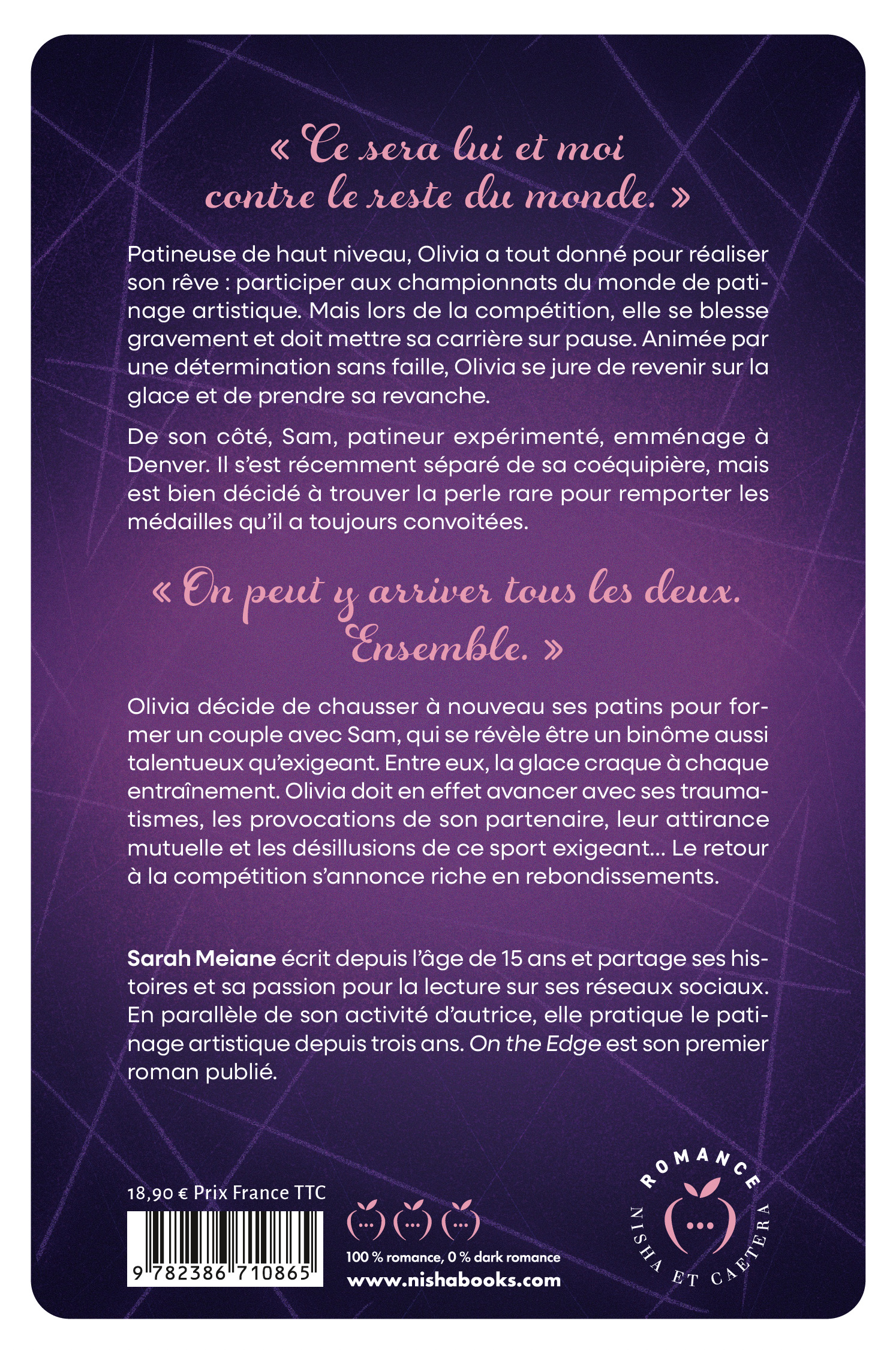 On the edge - Sarah Meiane - NISHA EDITIONS