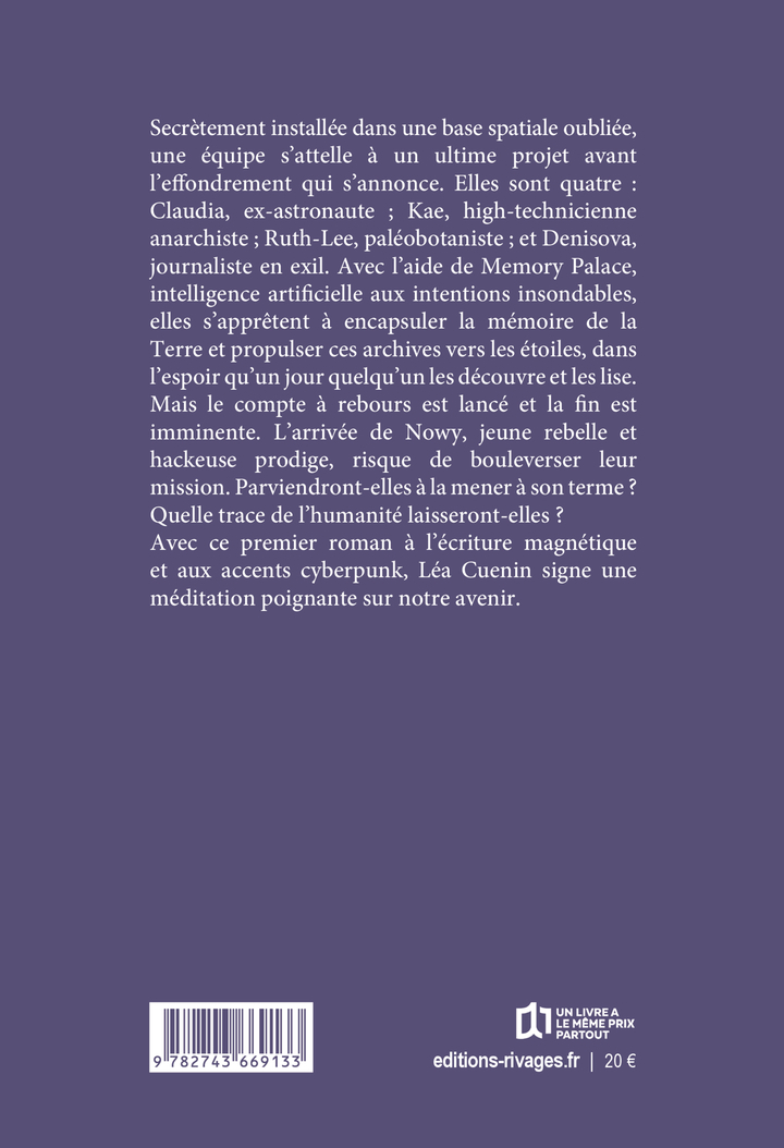 Memory Palace - Léa Cuenin - RIVAGES