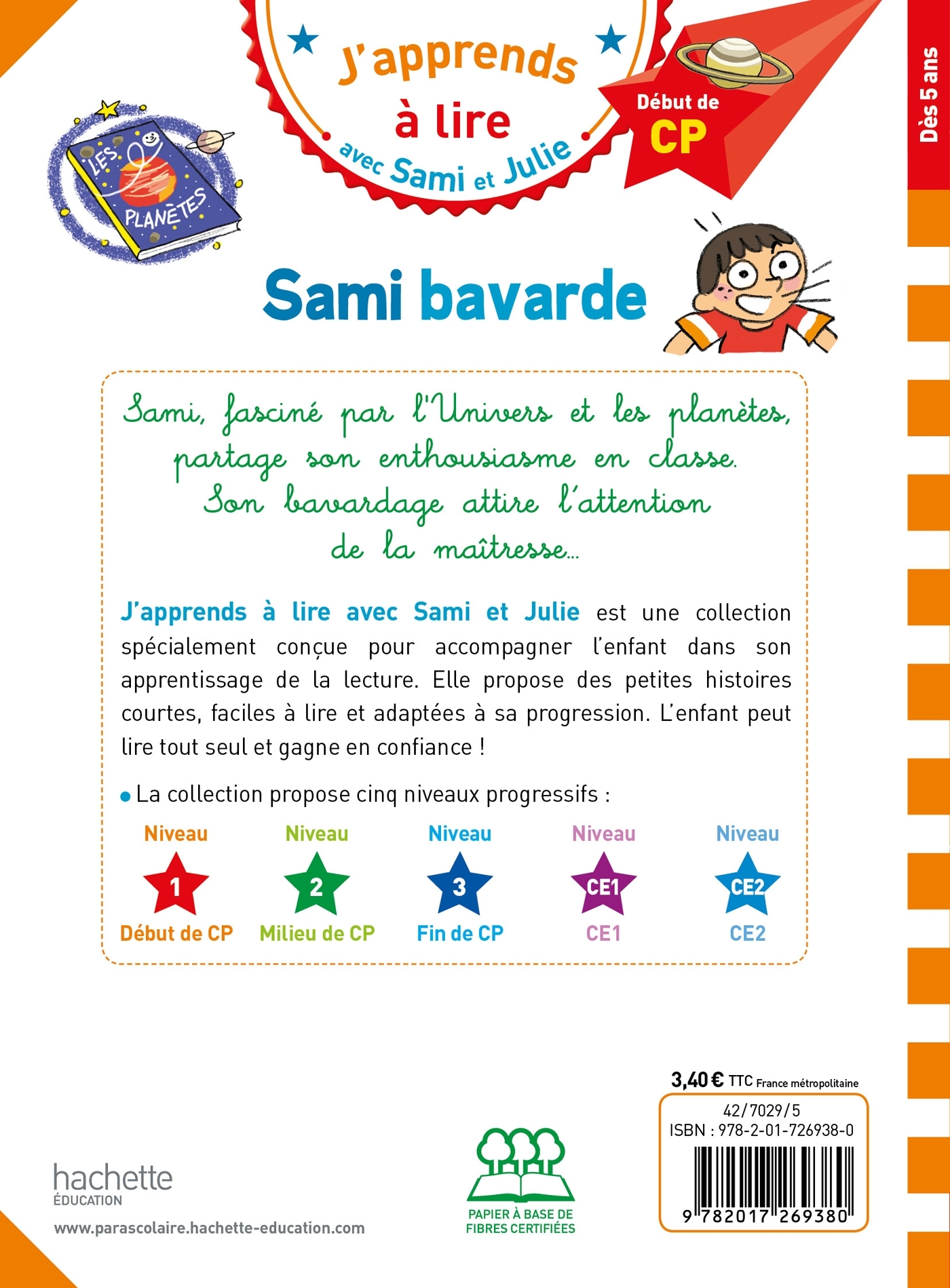 Sami et Julie CP niveau 1 Sami bavarde - Caroline Pellissier, Virginie Aladjidi - HACHETTE EDUC