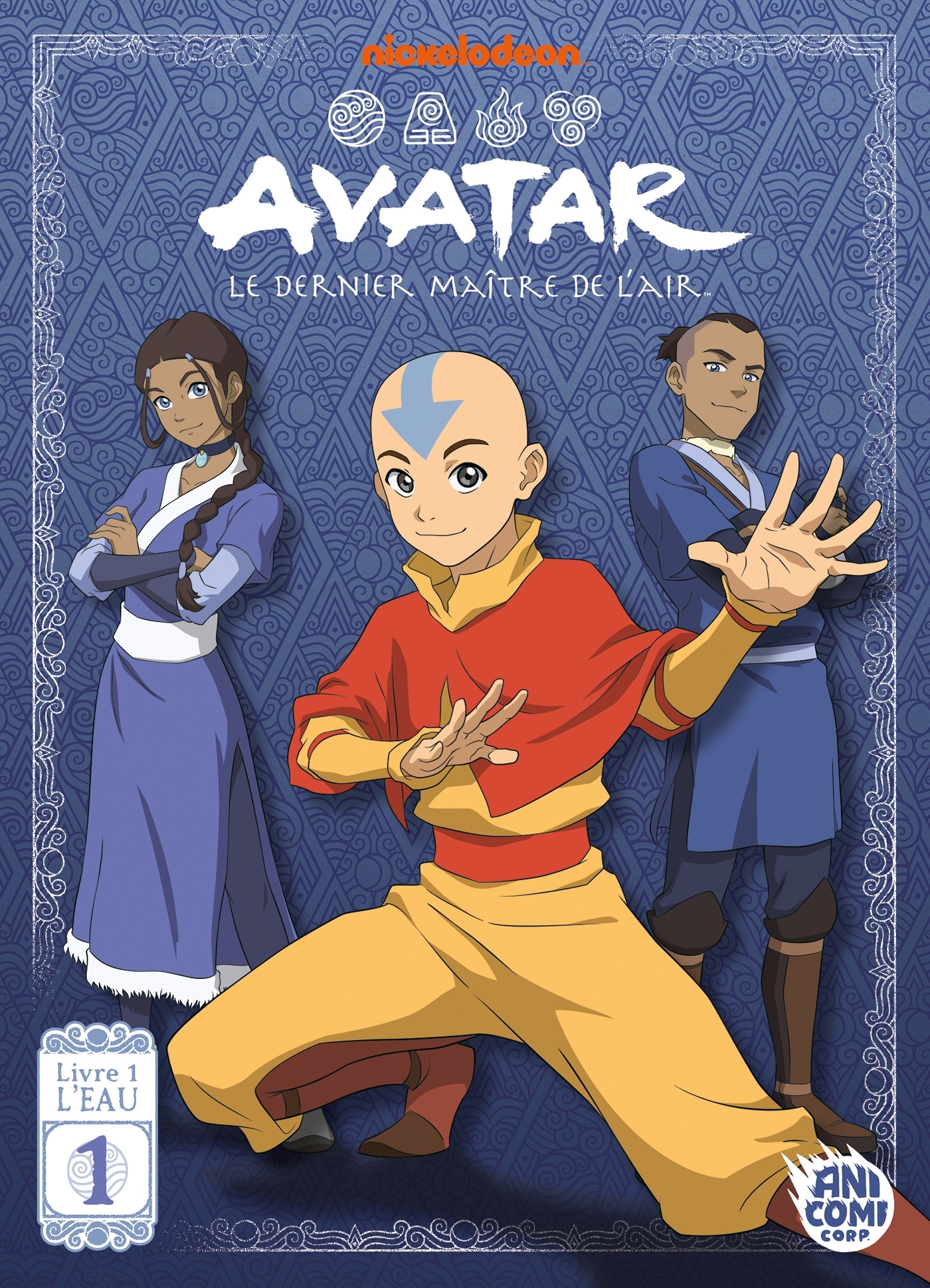 Avatar, le dernier maître de l'air - Livre 1 : L'Eau - T01 - Anime Comics - Tomoko Seigneurgens - NOBI NOBI