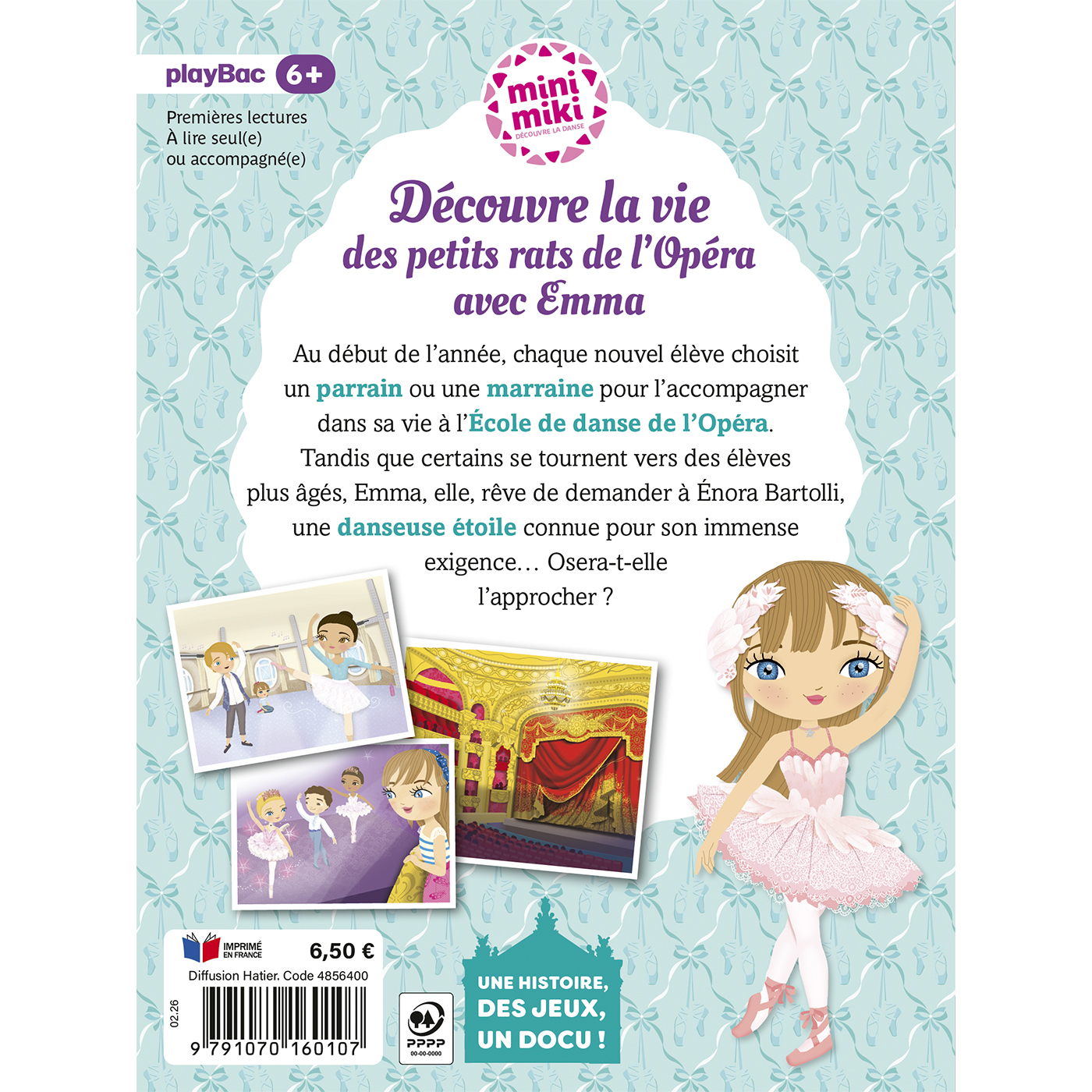 Emma à l'Opéra - La bonne étoile d'Emma - Tome 4 - Maya Saenz - PLAY BAC