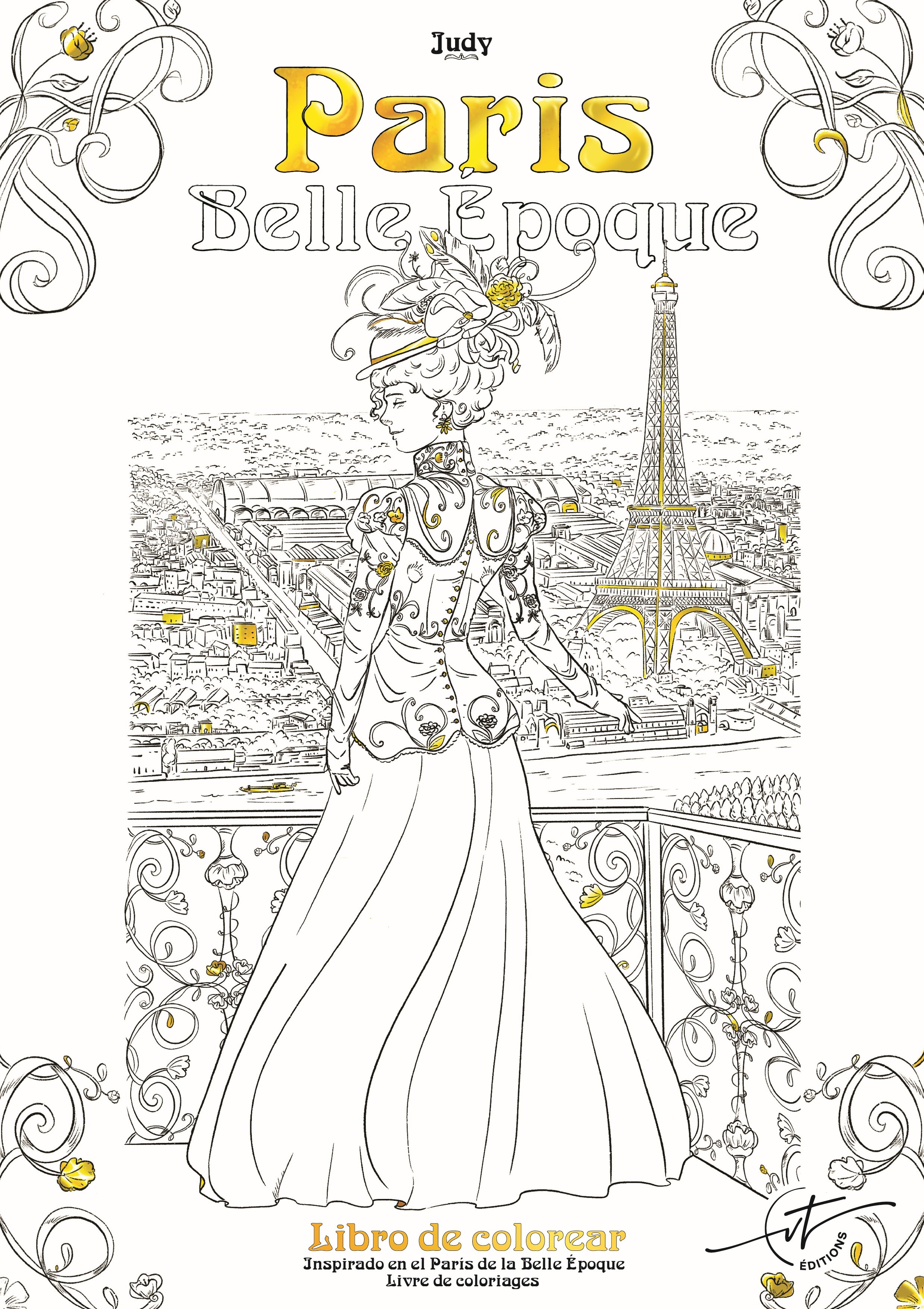 Coloriages adulte - Découverte du monde : Paris -  - VT EDITIONS