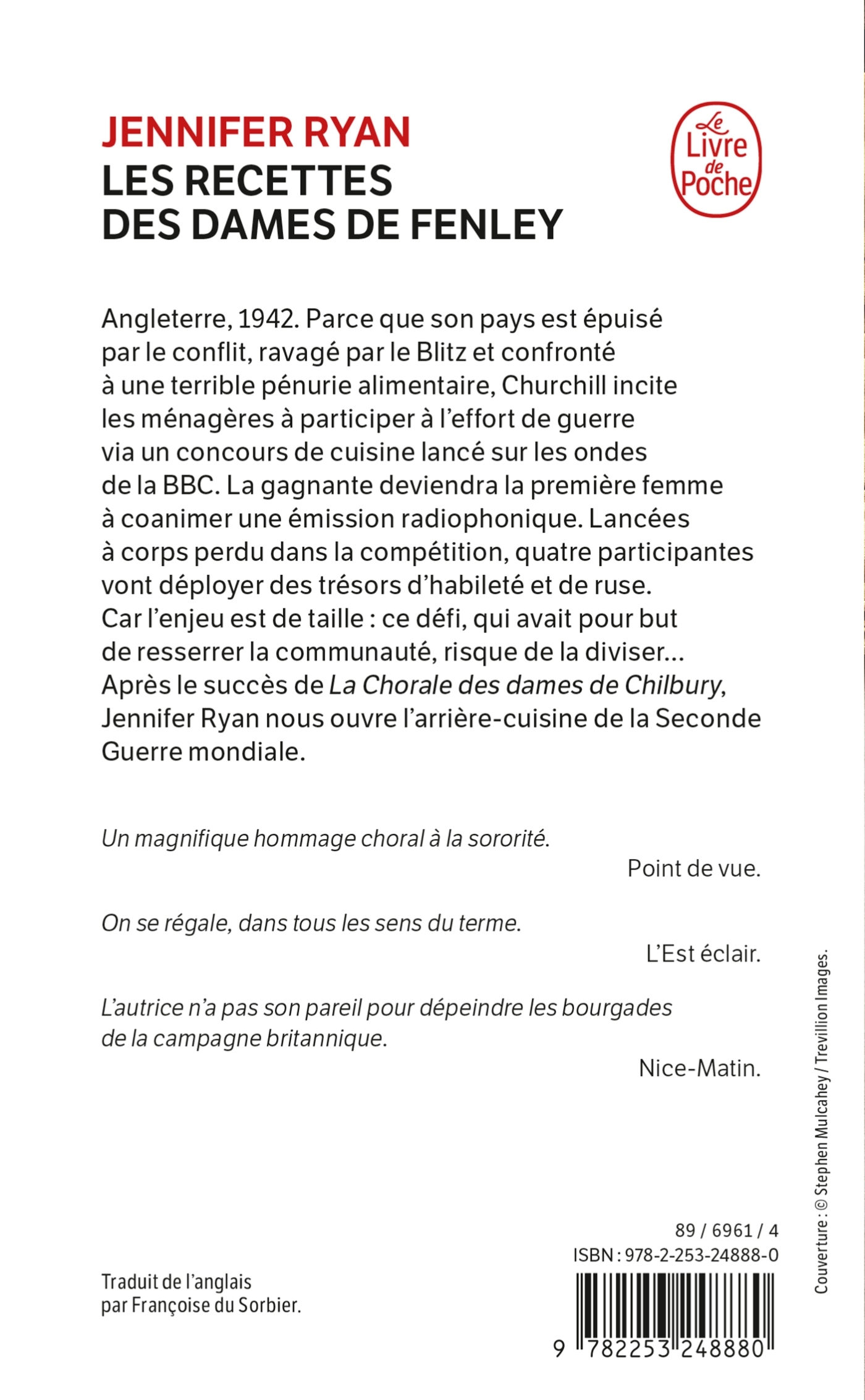 Les Recettes des dames de Fenley - Jennifer Ryan - LGF