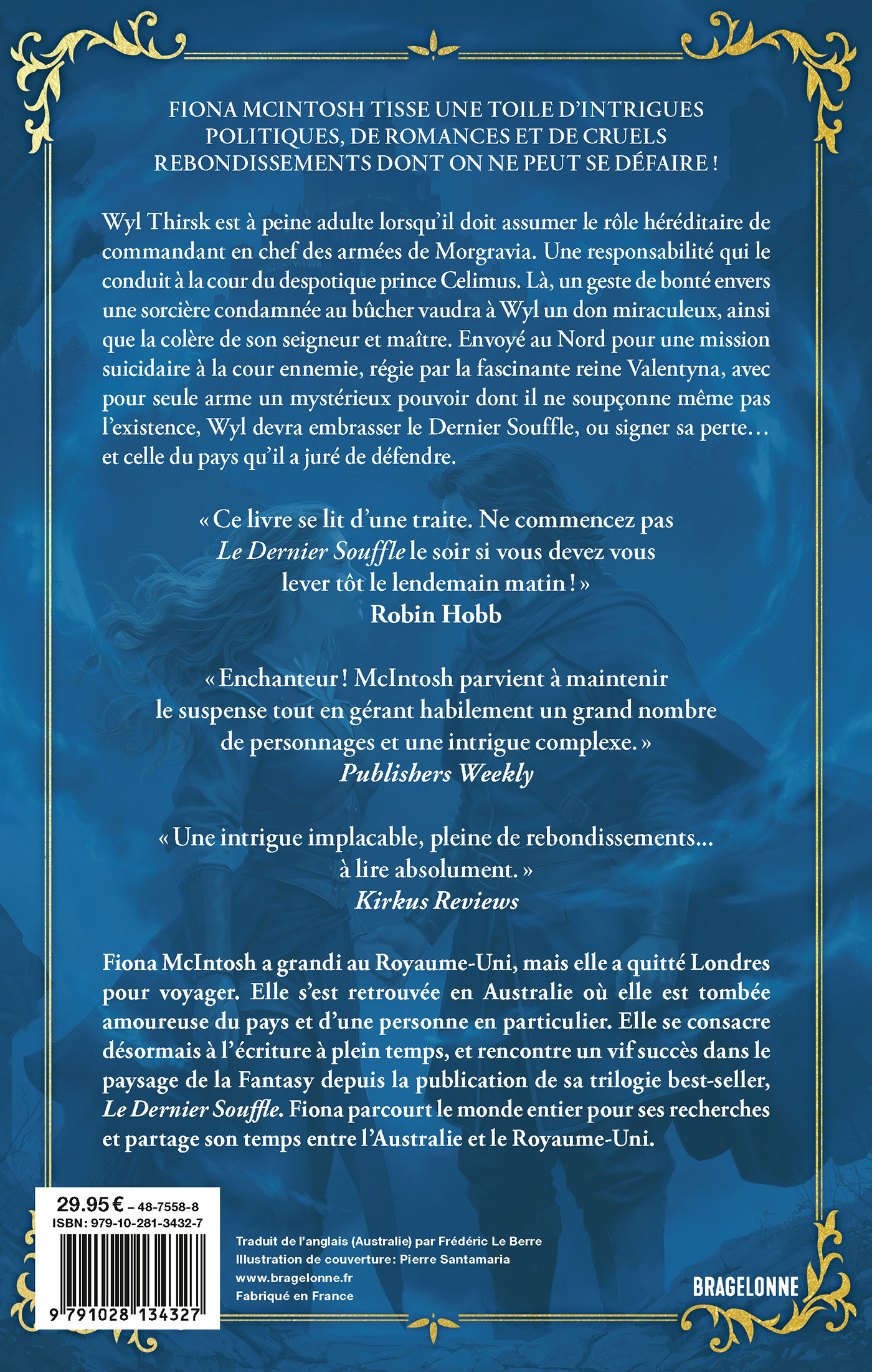 Le Dernier Souffle - L'Intégrale - Fiona McIntosh - BRAGELONNE