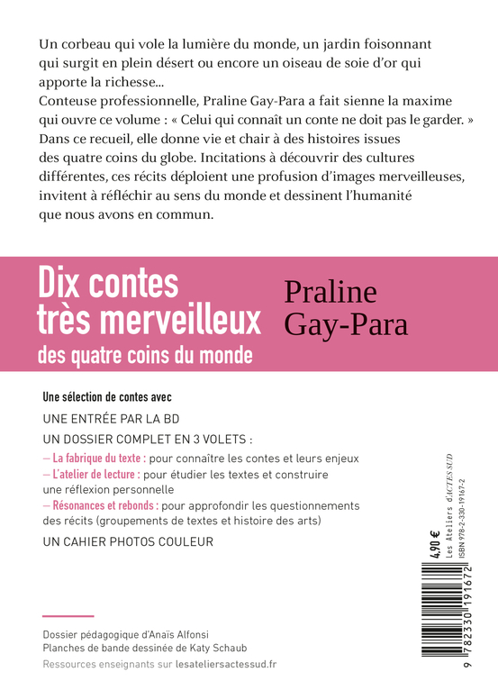 Dix contes très merveilleux - Praline Gay-Para, Anaïs Alfonsi - ACTES SUD