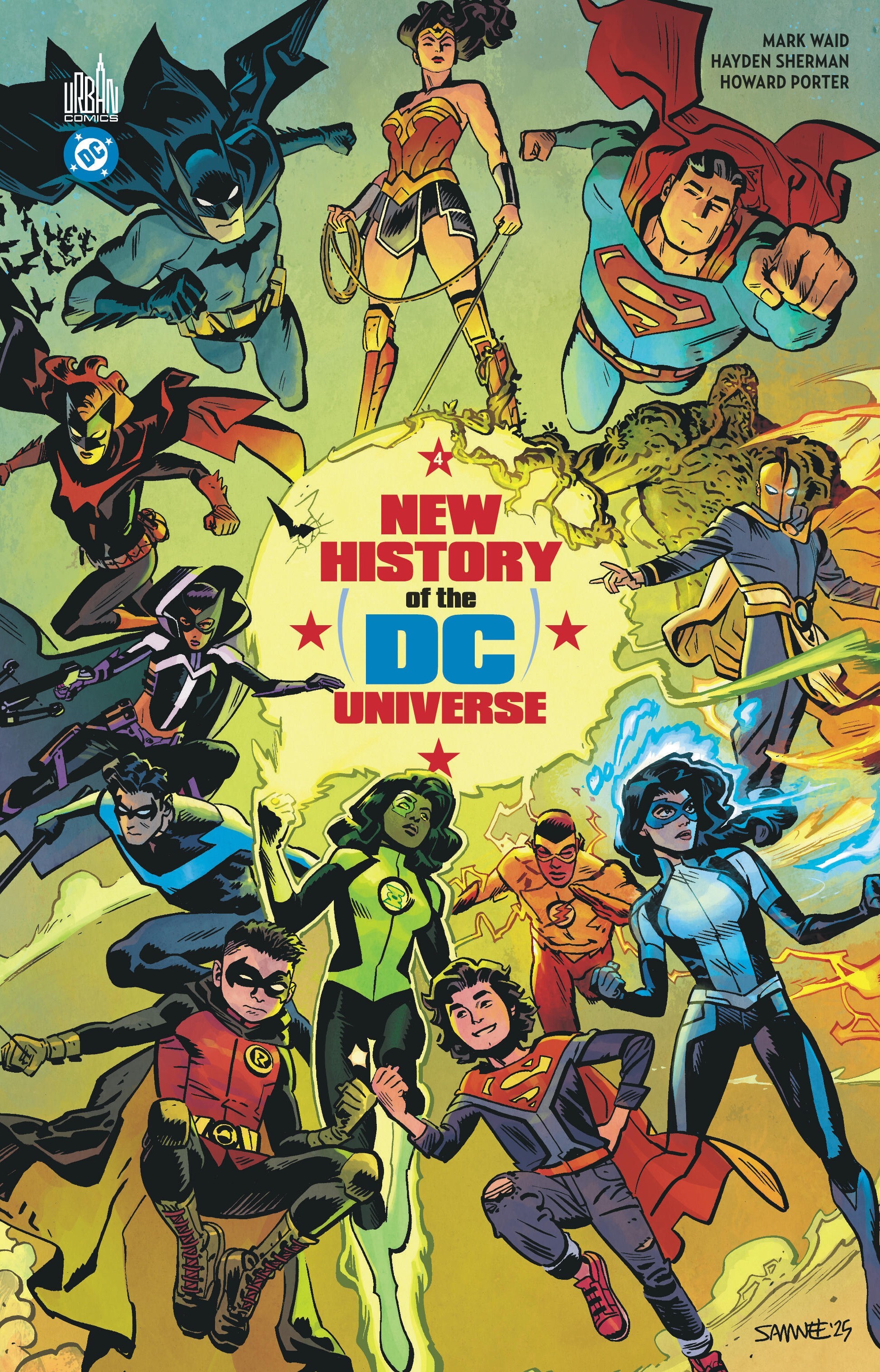 New History of the DC Universe #4 -  Waid Mark - URBAN COMICS