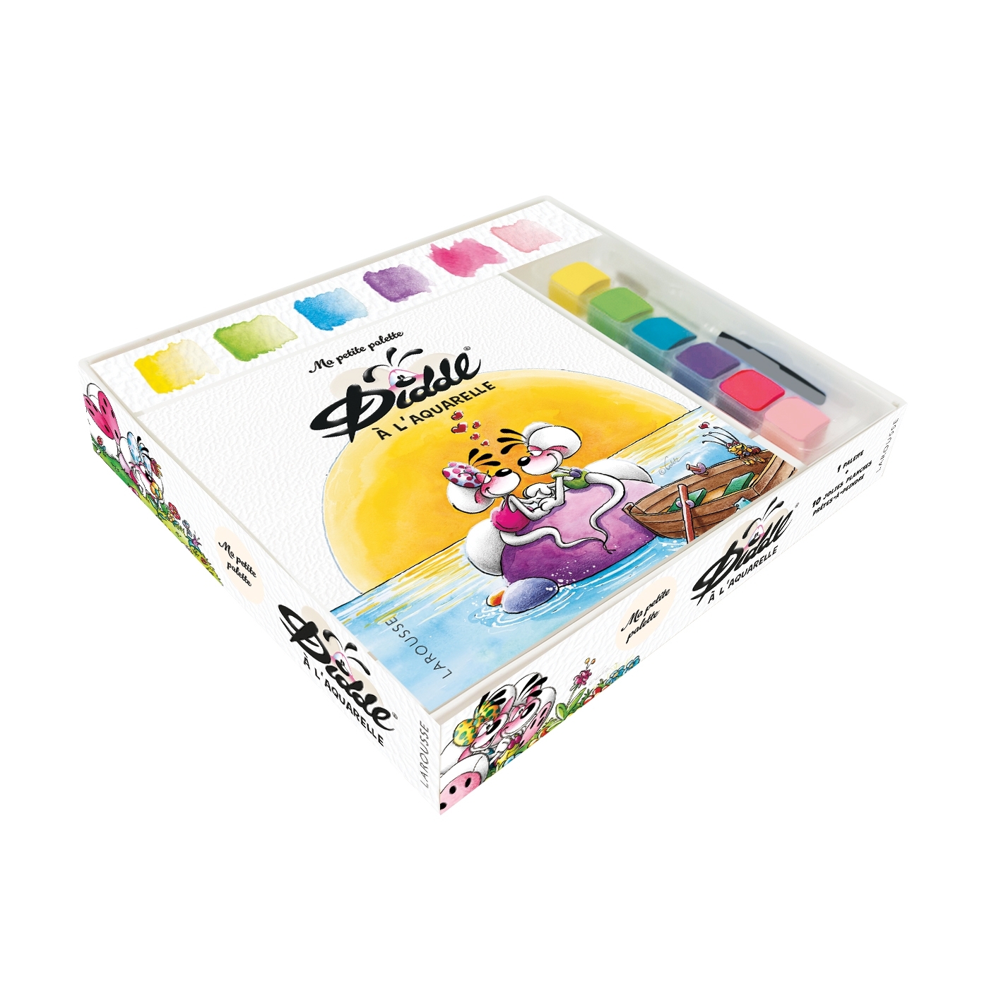 Ma petite palette Diddl à l'aquarelle -  - LAROUSSE