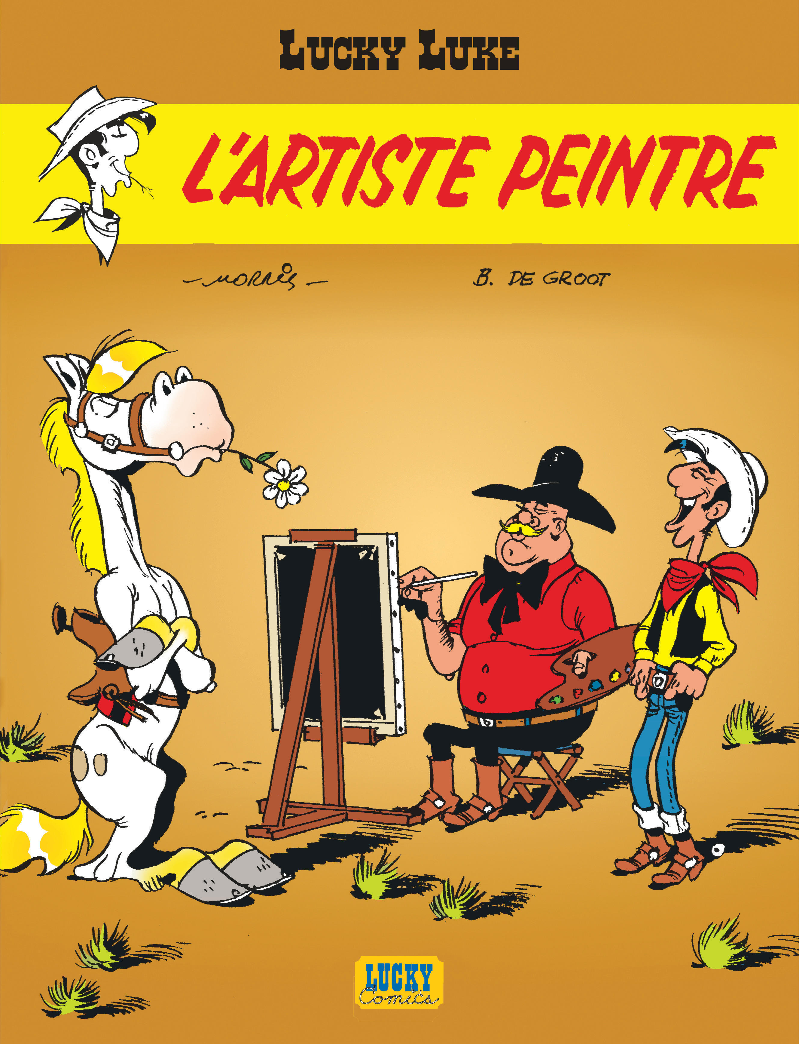 Lucky Luke - Tome 40 - L'Artiste peintre -  De Groot - LUCKY