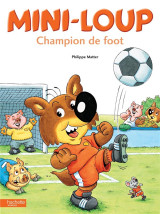 Mini-loup - champion de foot