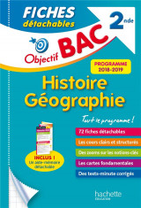 Objectif bac : fiches detachables  -  histoire-geographie  -  2nde