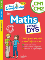 Pour comprendre les maths : cm1-cm2 dyslexie