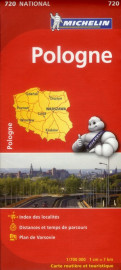 Carte nationale europe - carte nationale pologne / polen