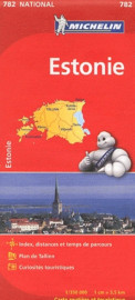 Carte nationale europe - t13150 - cn 782 estonie