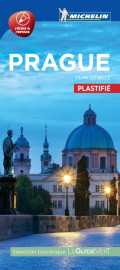 Plans de ville michelin europe - plan prague - plan de ville plastifie