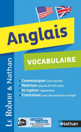 Dictionnaire le robert et nathan  -  anglais  -  vocabulaire (edition 2018)