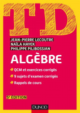 Td : algebre (5e edition)