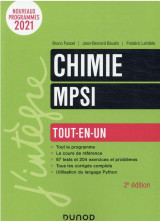 Chimie tout-en-un mpsi - 2e ed.