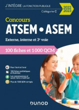 Concours atsem/asem 2022/2023 - 100 fiches et 1 000 qcm