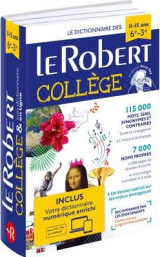 Le robert college + carte numerique