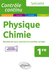 Spécialité physique-chimie - première - nouveaux programmes