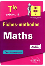 Specialite mathematiques  -  terminale - nouveaux programmes