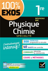 100% exos : physique-chimie  -  1ere  -  enseignement de specialite  -  exercices resolus