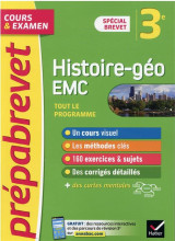 Prepabrevet cours et examen : histoire-geographie emc  -  3e  -  brevet 2022