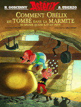 Astérix - album illustré - comment obélix est tombé dans la marmite quand il était petit - hc