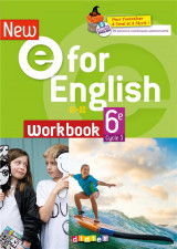 New e for english 6eme - anglais ed.2021 - cahier