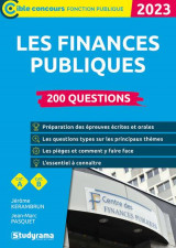 Les finances publiques  200 questions (categories a et b  ?edition 2023)