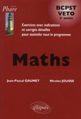 Mathematiques  -  bcpst veto  -  2eme annee  -  exercices corriges