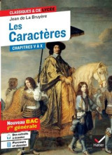 Les caractères, livres 5 à 10 (oeuvre au programme bac 2025, 1re générale)