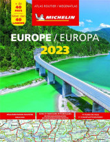 Atlas europe - europe 2023 - atlas routier et touristique