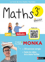Mathematiques  -  3e avec yvan monka (edition 2023)