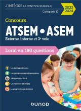 Concours atsem/asem  -  externe, interne et 3e voie  -  l'oral en 180 questions (edition 2023)