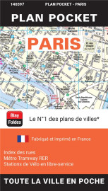 Paris plan pocket 2023