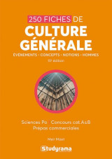 250 fiches de culture generale (15e edition)
