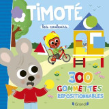 Timote - 300 gommettes repositionnables - les couleurs