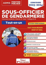 Concours sous-officier de gendarmerie - categorie b - tout-en-un - 20 tutos offerts - gendarme exter