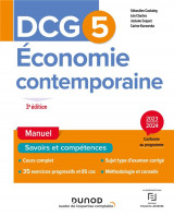 Dcg 5 : economie contemporaine  -  manuel (edition 2023/2024)