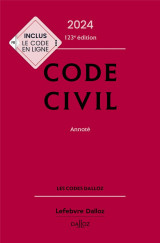 Code civil : annote (edition 2024)