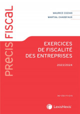 Exercices de fiscalite des entreprises (edition 2023/2024)