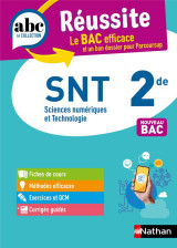 Abc du bac reussite : snt  -  2de (edition 2023)