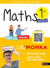 Mathematiques  -  1re avec yvan monka (edition 2023)