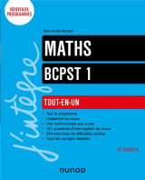 Maths  -  bcpst 1  -  tout-en-un (2e edition)