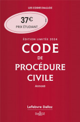 Code de procedure civile 2024 annote. edition limitee. 115e ed.