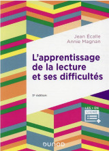 L-apprentissage de la lecture et ses difficultes - 3e ed.