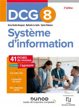 Dcg 8 : systeme d'information  -  41 fiches de revision (2e edition)