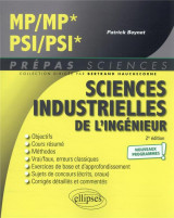 Sciences industrielles de l'ingenieur : mp/mp* - psi/psi*  -  programme 2022