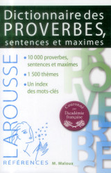 Dictionnaire des proverbes, sentences et maximes